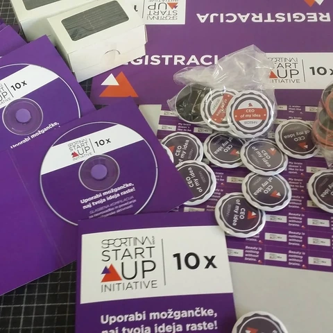Vijolične etikete in embalaža za rastlinske pripravke